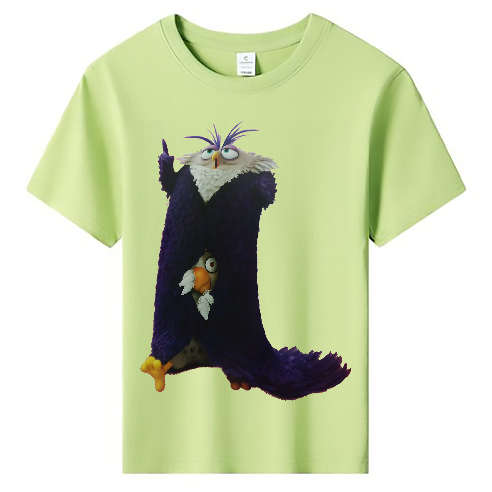 （画像用） Angry Birds アングリーバード 綿100％キッズTシャツ（フロントプリント）